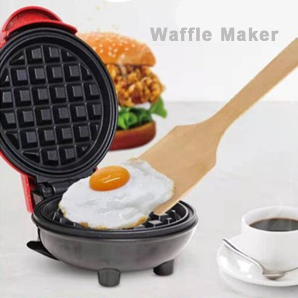 Electric Waffle Maker Machine EU Plug Mini Eggette Breakfast Pot Pan Bubble Egg Cake Oven Waffle Molds - Image 10