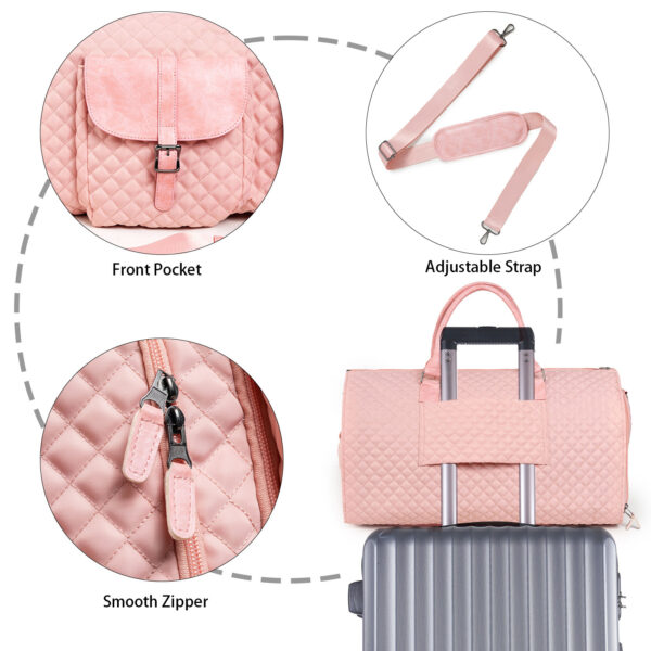 Convertible Travel Clothing Carry-on Luggage Bag - Image 3