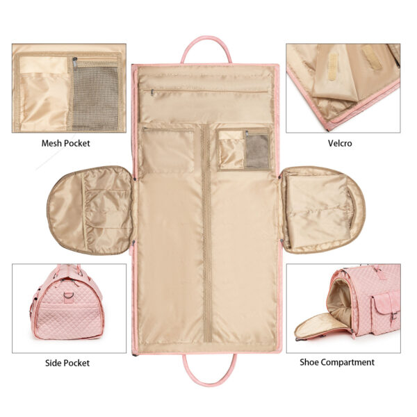 Convertible Travel Clothing Carry-on Luggage Bag - Image 4