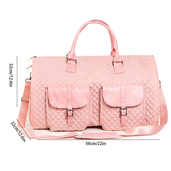 Convertible Travel Clothing Carry-on Luggage Bag - Image 7