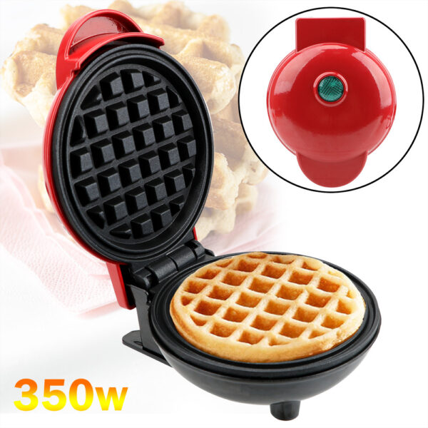 Electric Waffle Maker Machine EU Plug Mini Eggette Breakfast Pot Pan Bubble Egg Cake Oven Waffle Molds - Image 6