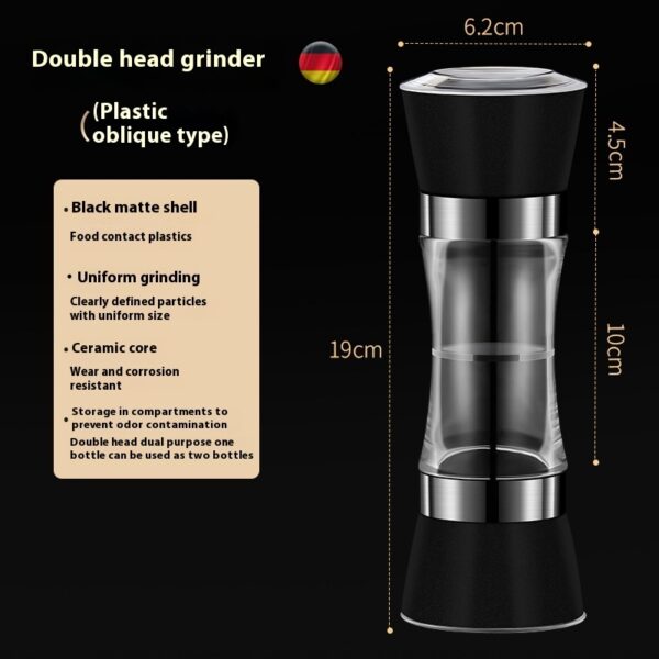 304 Double-headed Stainless Steel Pepper Grinder - Image 8