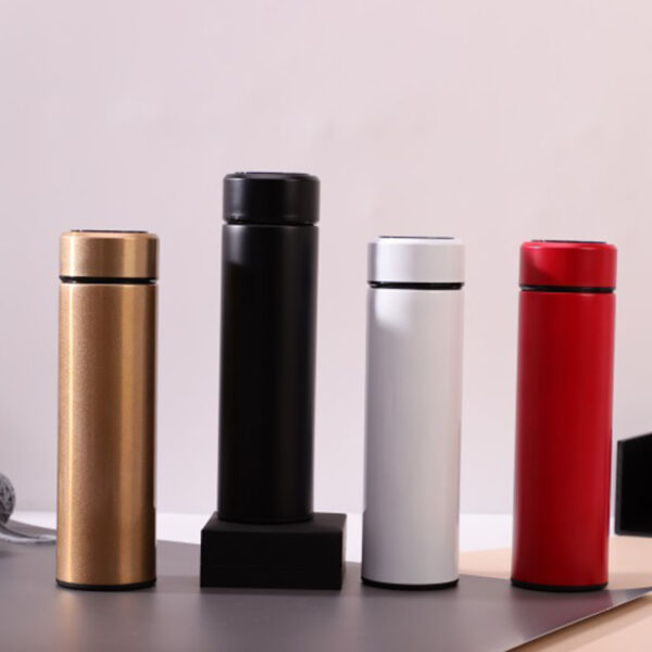 Stainless steel vacuum flask LED touch display temperature - Image 6