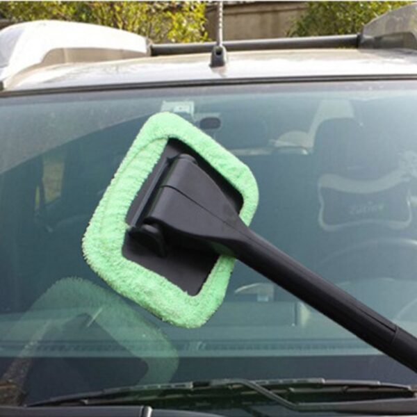Car Window Windshield Wiper Microfiber Cloth Auto Window Cleaner Long Handle Car Washable Brush Clean Tool - Image 5