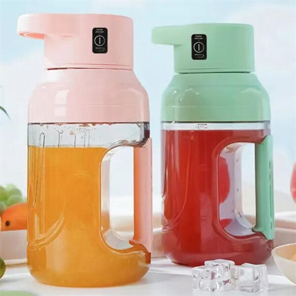 New Arrival Summer Electric Juicer Portable Large Capacity 1500ml Juice USB Rechargeable Electric Portable Blender Kitchen Gadgets - Image 5