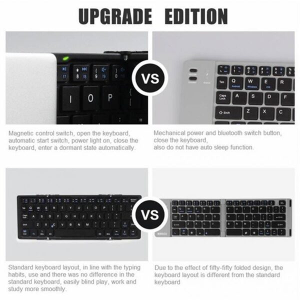 Intelligent Pocket Folding KeyboardTravel Edition - Image 10