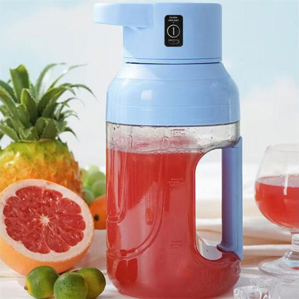 New Arrival Summer Electric Juicer Portable Large Capacity 1500ml Juice USB Rechargeable Electric Portable Blender Kitchen Gadgets - Image 6