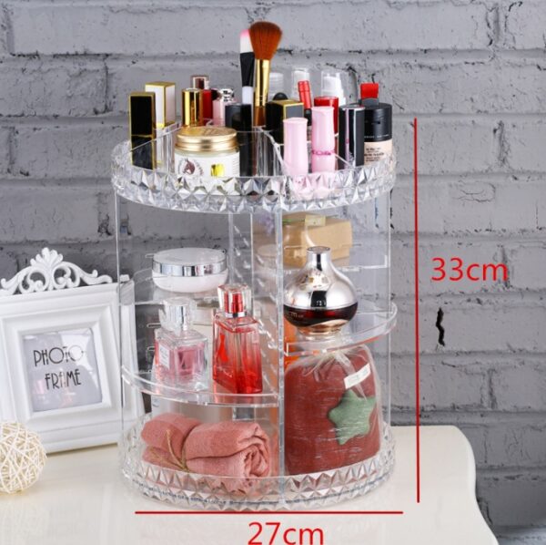 Diamond wave Makeup Organizer - Image 8