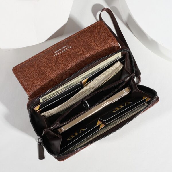 Men's Wallet PU Multiple Card Slots Casual Long - Image 6