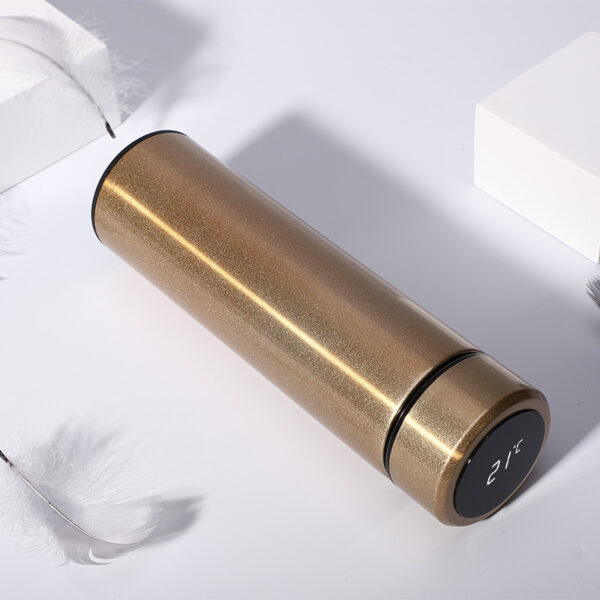 Stainless steel vacuum flask LED touch display temperature - Image 9