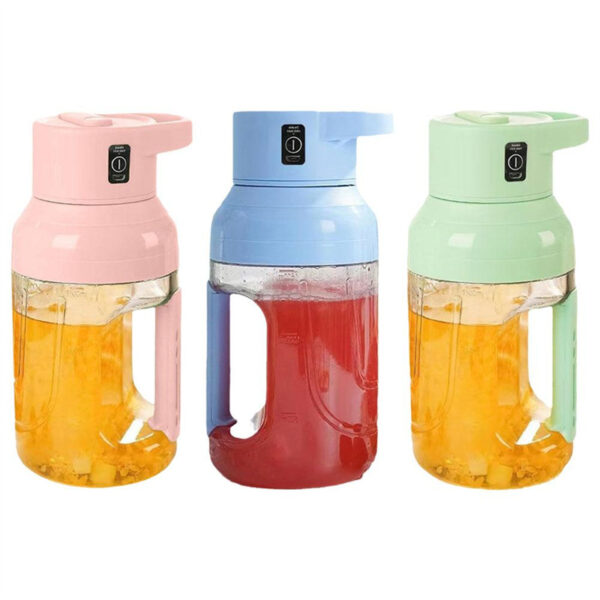 New Arrival Summer Electric Juicer Portable Large Capacity 1500ml Juice USB Rechargeable Electric Portable Blender Kitchen Gadgets - Image 10