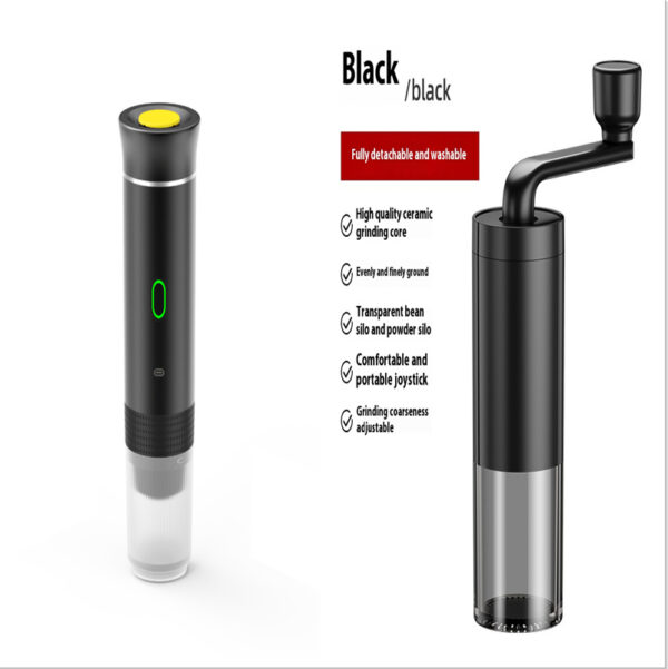 Electric Grinder Coffee Travel Handy 3 In1 Espresso Portable Coffee Espresso Maker Machine Cafe Portable Capsule Coffee Machine Kitchen Gadgets - Image 6